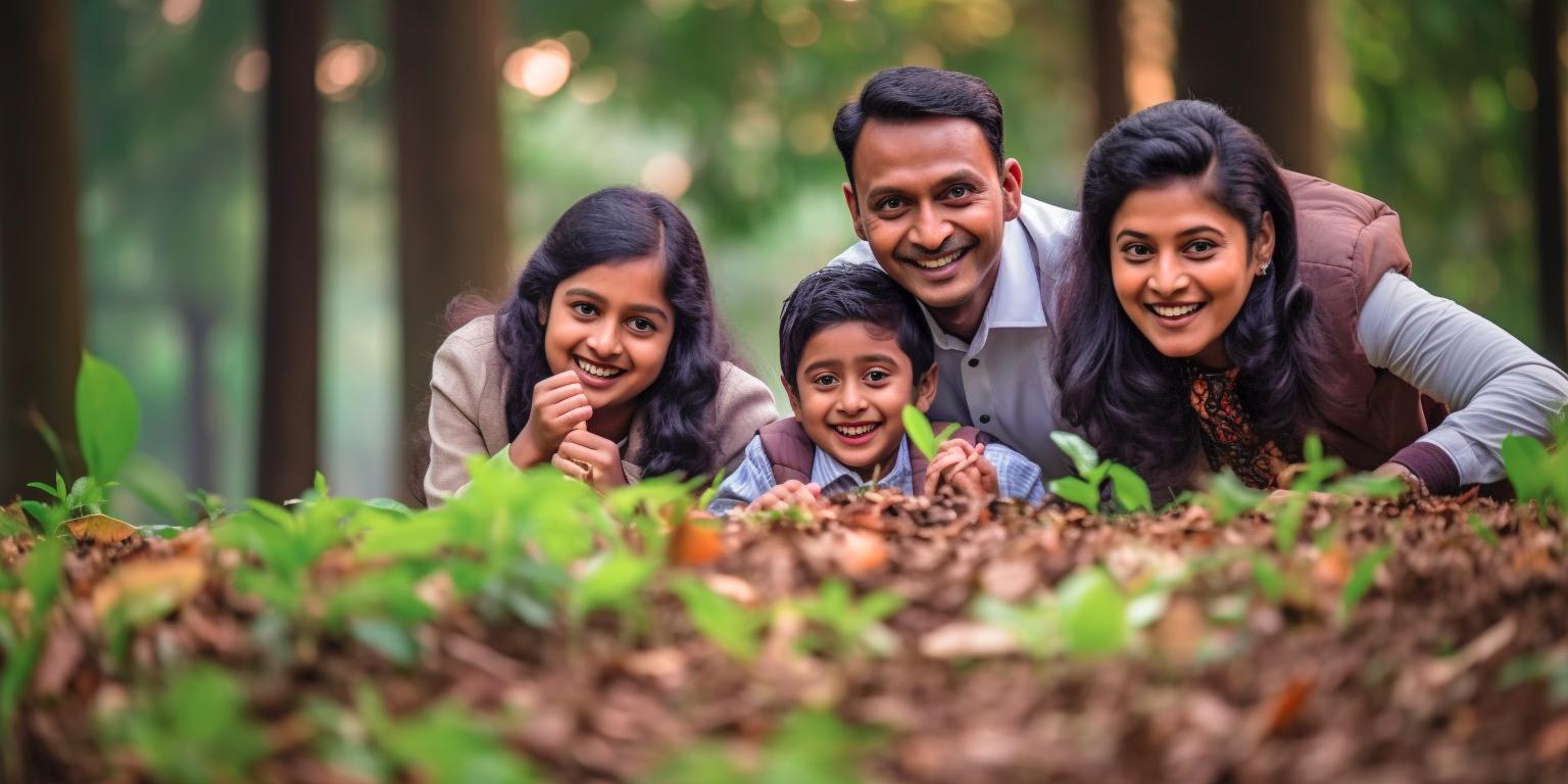 family with kids