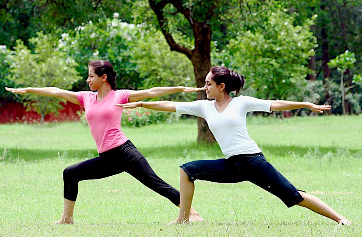 yoga with kamlesh and ruchi