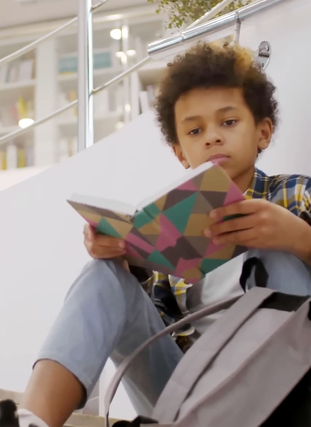 intuition process kid reading a book