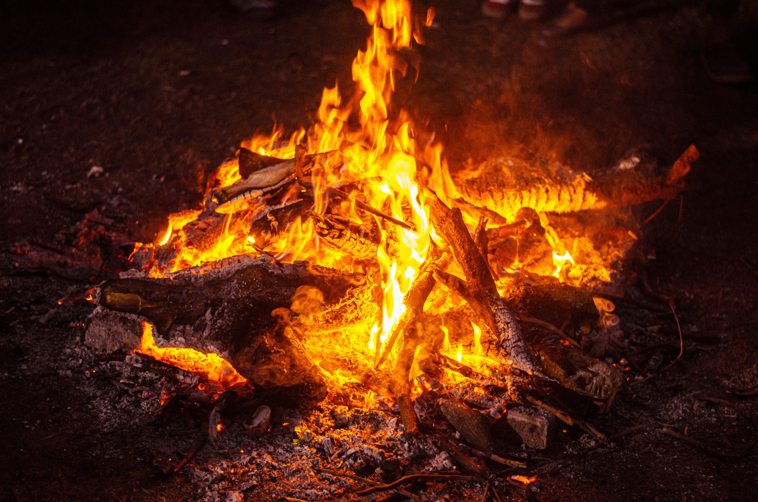 Culture - Lohri festival fire-place