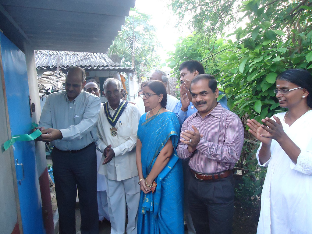 Lady fight against open-defecation and superstitions