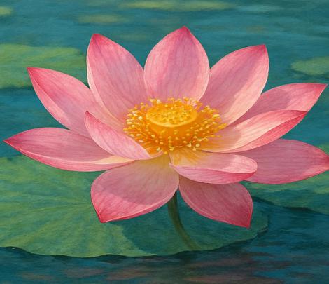 Fully blossom Lotus Flower