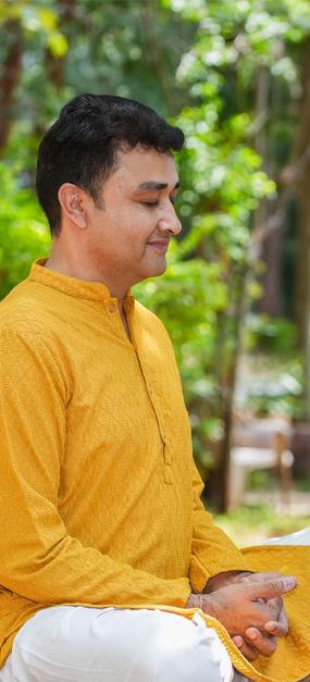 Meditation - Person meditating under a tree